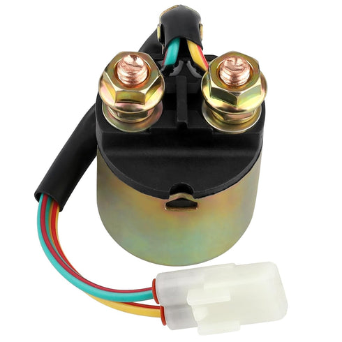 LOCOPOW Starter Solenoid Relay for Honda Rancher 350 420 TRX350 TRX420 ATV 4x4, Foreman 400 450 500, Rubicon 500, FourTrax 200, Pioneer 700, Rinco...