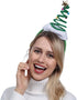 ADJOY Springy Christmas Tree Headband with Bells Santa Headwear - One Size Fits Most...