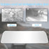 Rear View Mirror,Universal Anti-glare HD Adjustable Car Panoramic Rear View Mirror with Suction Cup(Widen the Field of View-Sector/Trapezoid/Round...
