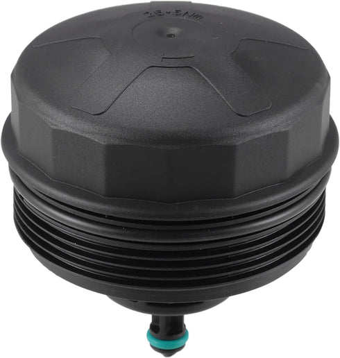 X AUTOHAUX Black Car Oil Engine Filter Housing Cap Cover for BMW 128i 135i 228i 320i 328i 335i X1 X3 11-42-7-525-334...