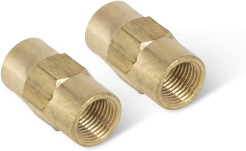 4LIFETIMELINES Brass Brake Line Union, 3/16 (M10x1.0 Inverted), 10/bag...