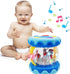 Baby Toys Carousel Rotating Light Up Infant Toys 18+ Months, Tummy Time Toys for Babies 18-36 Months, Musical Crawling Toy for Toddlers 2 3 Years ...