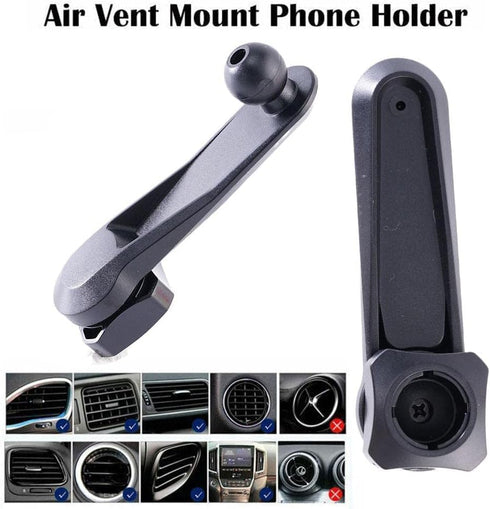 1Pc Black 17mm Ball Magnetic Car Phone Magnet Mount Extension Universal Smartphone Cell Stand Phone Br Support Mobile GPS O8d1, Cell Phone Automob...