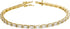 TOPGRILLZ Gold Tennis Bracelet Men Silver Bracelet for Women 1Row 3/4/5/6mm Iced out Cubic Zirconia 14K Gold Plated Gold Jewelry Minimalistic Acce...