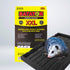 Glue trap for rats and mice, for extra large animals, without poison, non-toxic, you can release the animal just apply cooking oil. Easy to use in...