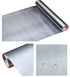 Self Adhesive Metal Look Film Vinyl Waterproof Anti Greasy Counter Top Peel Stick Metallic Gloss Shelf Liner for Kitchen Cabinet 15.6inch by 79inc...