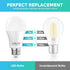 3 Way LED Light Bulbs 50 100 150W Equivalent, Daylight White 5000K 3 Way Light Bulbs, A19 Three Way Light Bulbs,E26 Base 3-Way Light Bulbs for Rea...