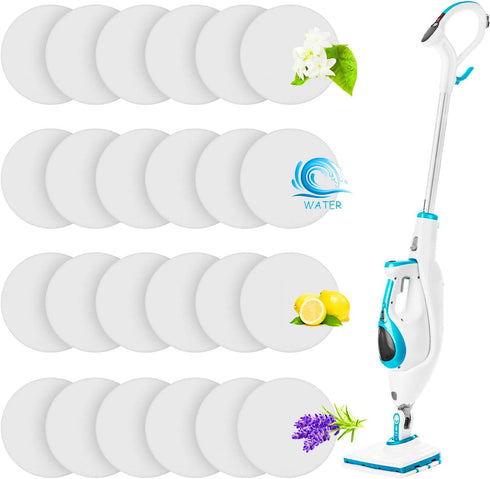 Maitys 32 Pieces Replacement Steam Mop Scent Disc Practical Fresh Fragrance Scented Pads Fragrance Discs, Compatible with Bissell Powerfresh and S...