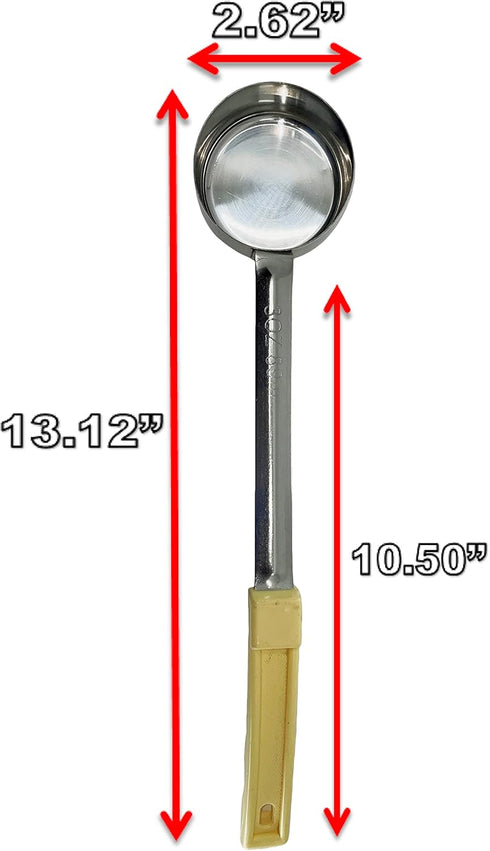 Stainless Steel Portion Control Serving Spoons | Combo Packs (2oz, 3oz, 4oz Solid)...