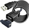 Long USB 2.0 Extension Cable 50FT with hub,USB Male to Female Long Cable Extension Cord Data Transfer Extender USB Cable? USB Connector for USB Fl...