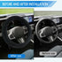 ASUBHA Car Steering Wheel Cover, Fluffy Steering Wheel Cover, Soft Warm Non-Slip Car Interior Accessories Fits 14.5-15 inches Outer Diameter Car S...
