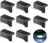 Solar Pool Light Cold White(8 Pack), Solar Deck Lights Outdoor Waterproof Led, Solar Step Lights Stairs Lights Fence Lights Patio Lights Pathway L...
