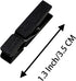 Wooden Clothes Pins, 100pcs 1.3Inch (3.5cm) Black Small Wooden Chip Clips with 33 Feet Jute Twine for Bag Clips Clothespin Bag Clothes Pin Heavy D...