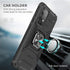 HNHYGETE Samsung A52 Case, Galaxy A52 5G Case, with HD Screen Protector, Shockproof Tough Rugged Hard Rubber Bumper with 360 Rotation Ring Kicksta...