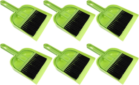 Healifty Cleaning 6 Sets Dustpan Hand Broom and Shovel Small Broom Dustpan Set and Broom Dustpan Set and Brush Set Dust Pan...