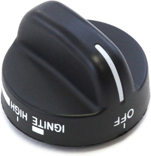 Red Hound Range Top Surface Burner Knob Black Replaces 8273103 Compatible with Whirlpool Maytag Amana Roper Select Models as Noted in The Listing