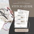 Embroidery Cards For Beginners Adults Kids, Learn 11 Basic Stitches DIY Kits, Includes Pre Perforated Cards, Easy to Follow Instructions, Clear Pa...