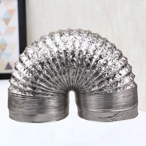 DOITOOL 3 Inch 6.7 Feet Dryer Vent Hose Aluminum Flexible Ducting, Duct Hose for Heating, Ventilation and Air Conditioning...
