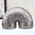DOITOOL 3 Inch 6.7 Feet Dryer Vent Hose Aluminum Flexible Ducting, Duct Hose for Heating, Ventilation and Air Conditioning...