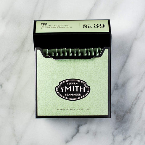 Smith Teamaker Fez Blend No. 39 (Full Leaf Green Tea), 1.3 Oz, 15 Bags...
