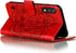 for Samsung Galaxy A01 Case Flip Premium Wallet Phone Case PU Leather Mandala Embossed Shockproof Cover with Kickstand Card Holder Cover for Samsu...