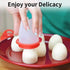 Silicone Egg Cooker, Hard Boiled Egg Maker 6 Pieces Silicone Egg Poachers, Boiled Egg Cooker without Shell, BPA Free Non-Stick Egg Poacher, Fast P...
