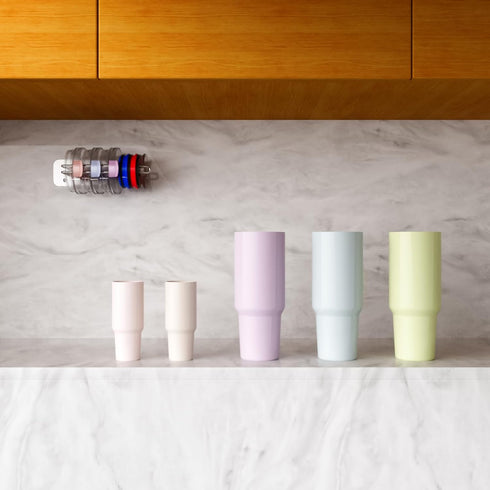 Upgraded Tumbler Lid Organizer, Hook for Yeti Tumbler/Stanley Tumbler/Owala Tumbler Lid, Self-Adhesive or Drilling Tumbler Lid Hook for Kitchen Or...