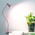 Desk Clip Reading Light, 3 Light Modes 10 Dimmable Brightness, Eye-Caring Bedroom Bedside Lamp, Flexible Neck Clamp Lamp?Pink?...