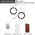 WYNK Universal Metal Rings Compatible for Apple Magsafe Charger/Wallet/Battery Pack, Compatible with iPhone 16/15/14/13/12 Series(Mini/Plus/Pro/Pr...