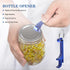 Mason Jar Vacuum Sealer Kit with Accessory Hose for Wide and Regular Mouth Jars, Manual Portable Vacuum Pump and Lid Opener...