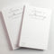 Share a Memory Cards - Minimalist Well Wishes Card - 4 x 6 - Set of 50 - for Celebration of Life, Weddings, Anniversaries, Memorials, Funerals, Bi...