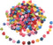 6mm 100Pcs Mixed Color and Style Mini Buttons for DIY Handmade Craft Art Sewing Doll Cloth Buttons...
