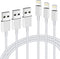 iPhone Charger 3Pack Apple MFi Certified, Lightning Cable 6FT Compatible with iPhone 12 Mini Pro Max SE 11 Xs Max XR X 8 7 6 Plus 5S iPad Pro Airp...