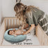 Nursing Pillow Cover,Muslin Cotton,Removable Cover For Breastfeeding pillows,2-Pack Pillow Covers,Ultra-soft Baby Nursing Pillow, Fits Newborn Fee...