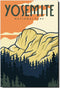 Yosemite Poster Fridge Magnet California Travel Souvenir National Park...