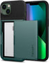 Spigen Slim Armor CS Designed for iPhone 13 Case (2021) - Midnight Green...