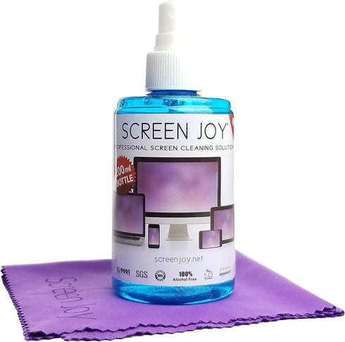 Computer Screen Cleaner - Laptop Cleaner, TV Cleaner, Phone Cleaner, Monitor or Tablet - Computer Cleaning Kit Includes 200ml Screen Cleaner Spray...