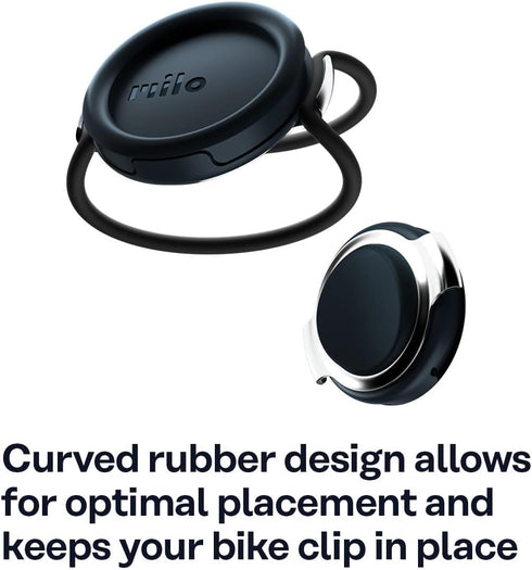 Milo Bike Clip - Attach Milo Action Communicator to Bike Handlebar or Other Rounded Bar to Secure Your Milo for Hands-Free Talking During Your Rid...