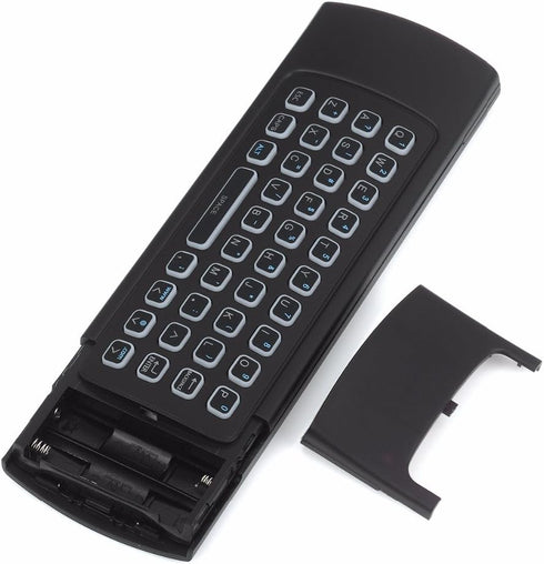 Air Mouse,MX3 Pro Backlit Mini Keyboard Remote Control,Mini Wireless Keyboard & IR Learning Air Mouse Remote,Compatible for Raspberry Pi, Android ...