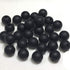 Black Silicone Beads for Keychain Making, Necklace, Bracelet Making Kit (19mm, Black) - Jewelry Making Kit - Silicone Beads...
