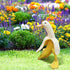 Banana Duck Sculpture, Whimsical Banana Duck Yard Art, Creative Banana Duck Art Statue Garden Yard Outdoor Decor (1 pc) 1...