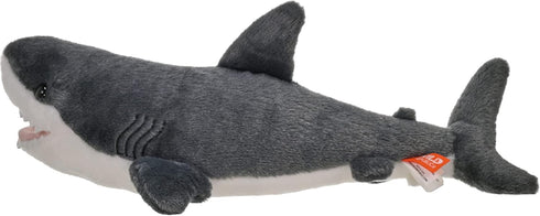 Wild Republic Great White Shark Plush, Stuffed Animal, Plush Toy, Gifts for Kids, Cuddlekins 13 inches...