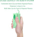 Holy Rose Travel Dental Floss Dispenser - 2 Pack Mint Flavored Refill Floss Picks with Portable Case - 220 Count Twin-Line Flossers & Toothpicks...