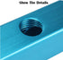 Beduan 1/4" 5 Way 8 Port Aluminum Air Hose Inline Manifold Block Splitter, Pneumatic Air Compressor Manifold Fitting (Pack of 2)...