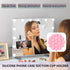 2PCS Round Silicone Suction Phone Case Adhesive Mount, Strong Grip Holder for Selfies & Shooting Videos, Anti-Slip, Durable, Easy to Use, iPhone &...