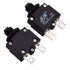 3 Amps Thermal Circuit Breakers, 125/250V AC 32V DC Push Button Manual Reset Overload Protector Circuit Breaker Switch 3A 5 Pack...