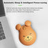 Wireless Mouse 2.4GHz Lovely Cartoon Bear Shape USB Mouse Portable Cordless Mouse with USB Receiver, Kids Small Optical Mouse Computer Mouse for L...