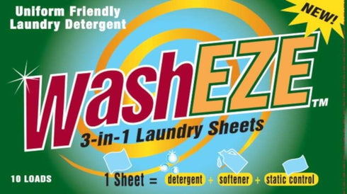Travel Friendly Laundry Detergent Soap Sheet-No Scent (20 Loads of Laundry) Laundry Sheets are More Efficient Than Powders Pods Pacs or Liquids TS...