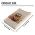 Breathable Diaper Changing Pad Cover for Baby Girls and Boys, Soft Changing Table Sheets 16 * 32 Inches, Otter Floral...