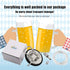 FERRODAY Carbonation Keg Lid for Corny Keg Lid Carbonation Stone Beer Force Carbonation Keg Lid Diffusion Stone Carbonating Keg Lid Carbonator Sta...